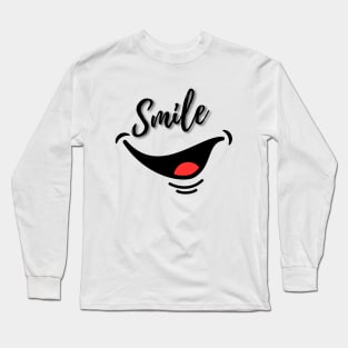 Smile Long Sleeve T-Shirt